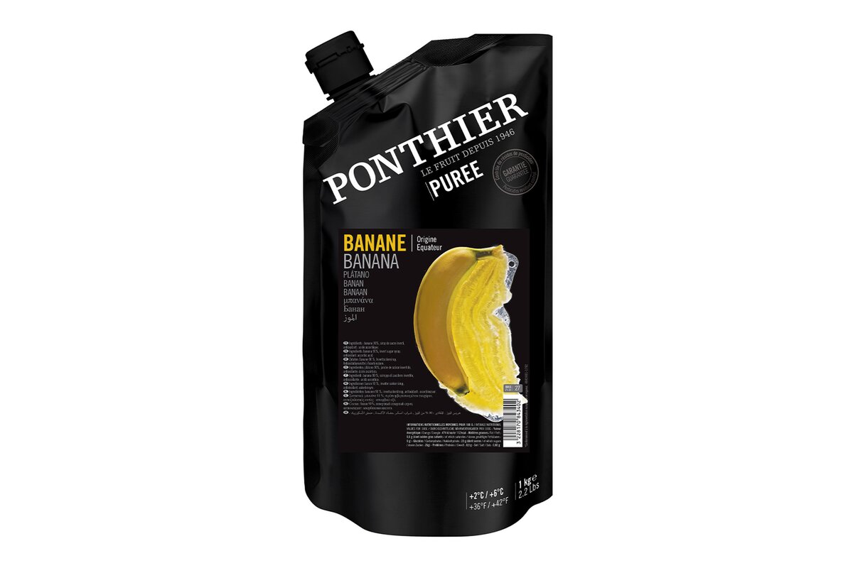 Ponthier Pyré ovocné Banán chlad. 1 kg