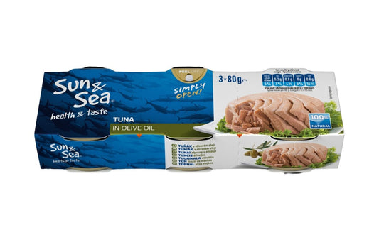 Tuniak steak v olivovom oleji 3 x 80 g