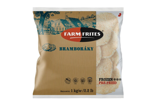 Zemiakové placky mrazené 1 kg FarmFrites