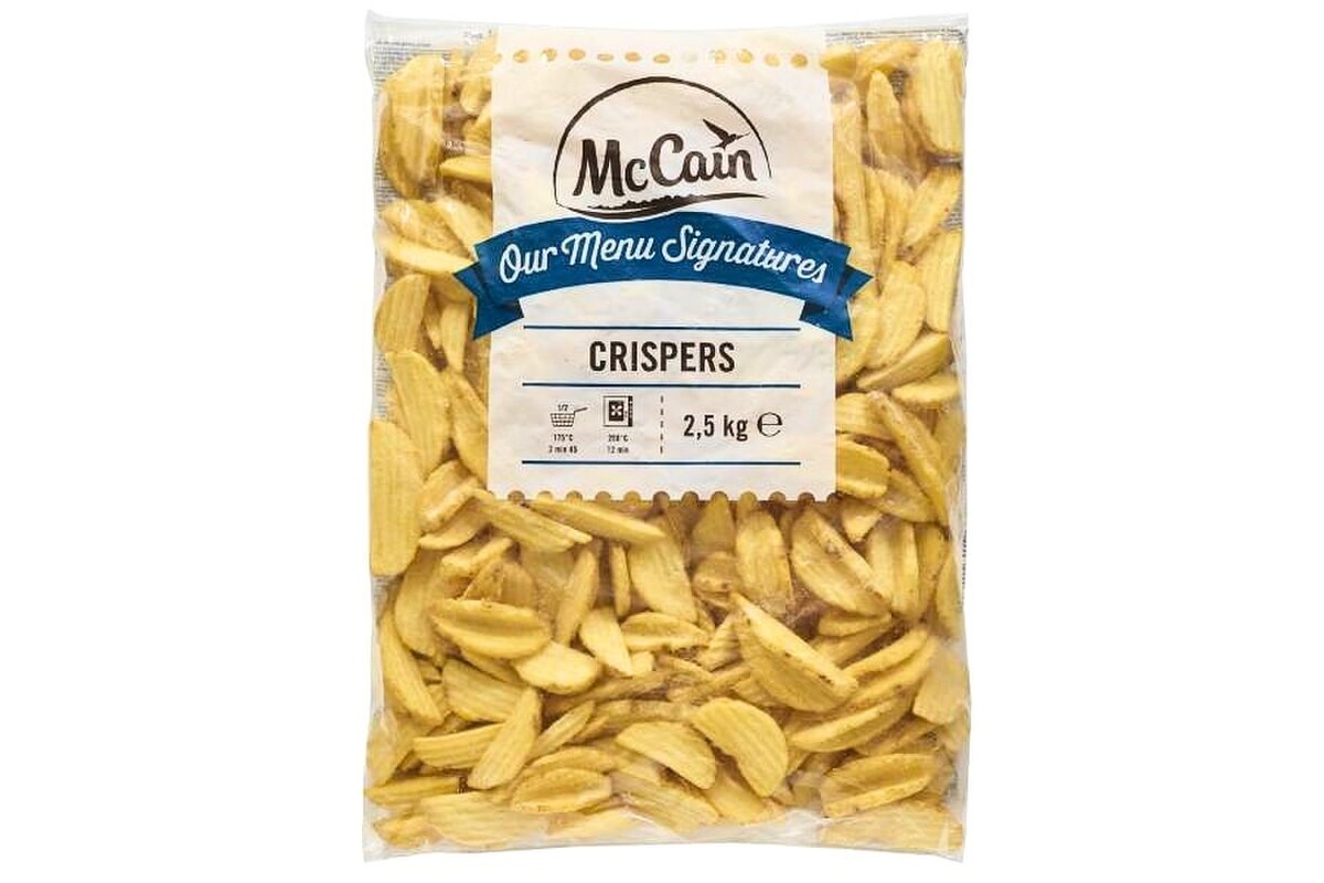 Hranolky chrumkavé Crispers V-čkové mrazené 2,5 kg McCain