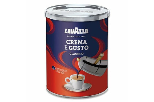 LAVAZZA - Crema e Gusto Classico mletá káva 250 g Dóza
