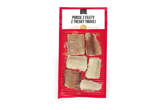 Ryba Filety z tresky tmavej porcie 400 g Radoma
