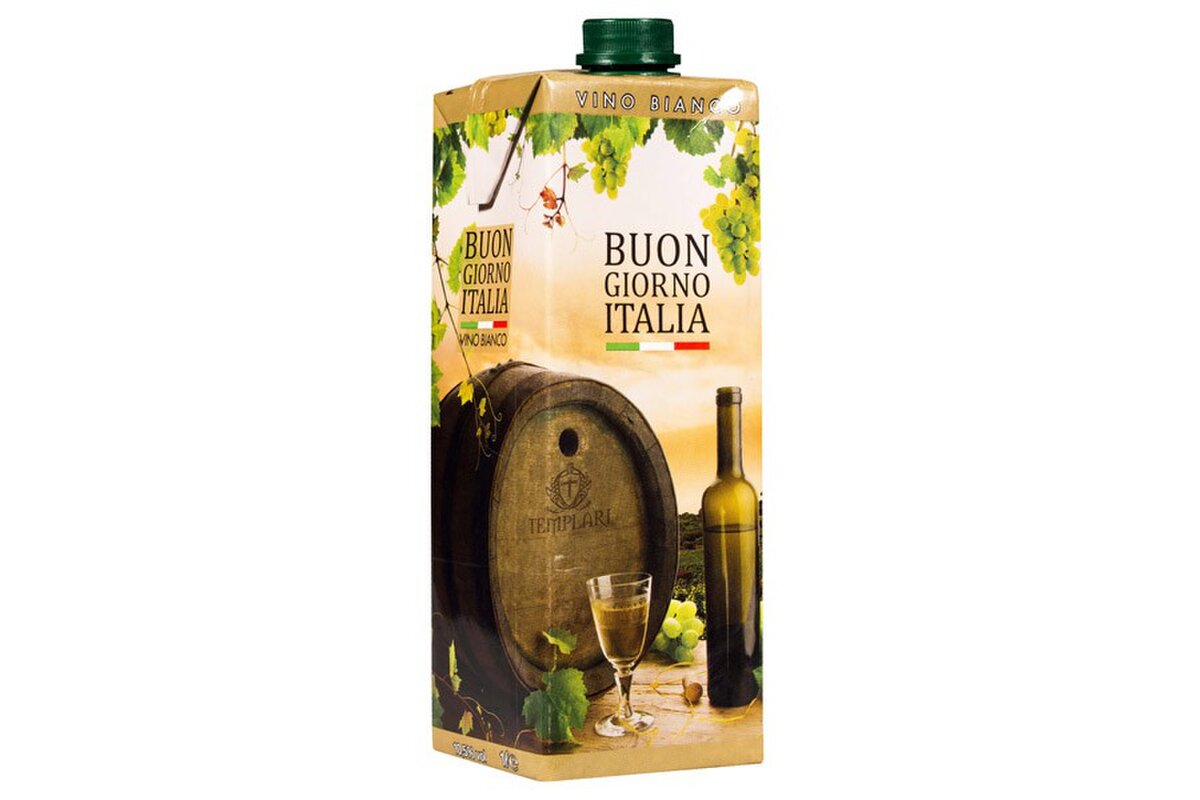 Vino na varenie biele 1 l Tetrapack